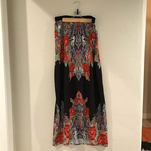 Maxi Skirt with Front Slits